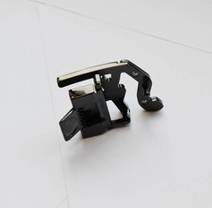 Black W Silver Grey Men Salvatore Ferragamo « SF » Logo Belt Buckle for 3.5cm Belt