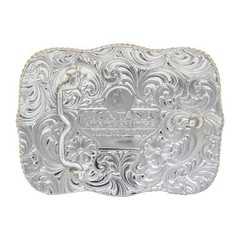 Montana Silversmiths Men&rsquo;s Cowboy And Crosses Buckle