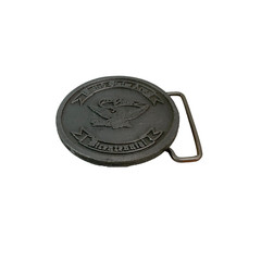 United States Army Bicentennial 1775 1975 Metal Belt Buckle Hit Line USA