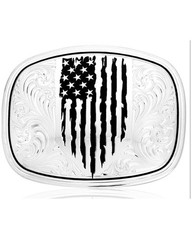 Montana Silversmiths Men's American Made Strength Belt Buckle – AM54910NF