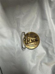 Vintage Limited Edition Kutner Brass Belt Buckle Unique Design
