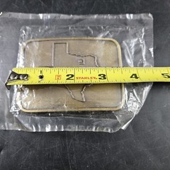 Docutel Belt Buckle w Original Packing Sealed Money Associates Florida Texas VG6