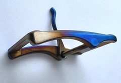 High-Quality TITAN Belt Buckle ANODIZED Belt 4cm Buckle Antiallerg