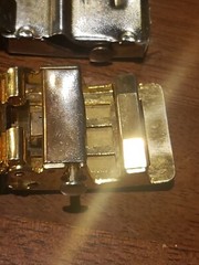 Belt Buckle Lot Asian Styled Brass Buckle & Silver Military Style