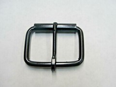 1-1/4&Prime; 1-1/2&Prime; 1-3/4&Prime; Plain Belt Buckle Nickel Plated Black Brass Quality lot