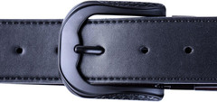 Belt Buckle Replacement Belt Buckle Removable Heavy Duty Classic Black 1.5&Prime;