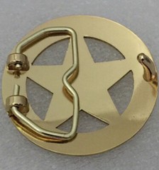 Texas Ranger Badge Belt Buckle (Seconds)