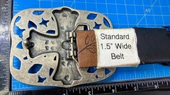 Openwork Iron Cross Medieval Religious Faith Symbol Gothic Biker Belt Buckle