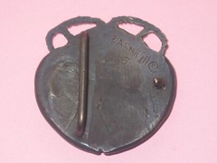 Hand Made Beetle Belt Buckle In Bronze ~ Signed BARNHILL ~ Fits 1 1/2&Prime; Belt