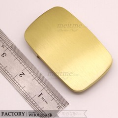 Heavy Duty Smooth Solid Brass Blank Belt Buckle, Blank Belt Buckle 1 1/2&Prime; 38mm