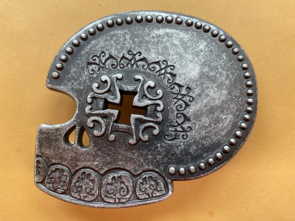New Skull Belt Buckle 3 1/2” Wide 3” Tall