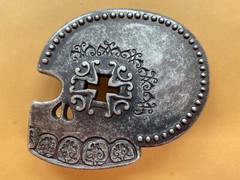 New Skull Belt Buckle 3 1/2” Wide 3” Tall