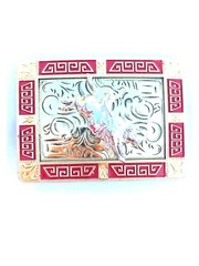 Western Buckle Gold Silver Red Bull Rider Cowboy Buckle Fit 2 » Hebilla Vaquero