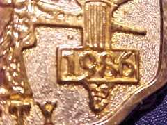 Goldtone Metal Statue of Liberty Belt Buckle Men&rsquo;s 2 3/4&Prime; X 3 1/2&Prime;