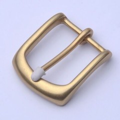 Solid Brass Belt Buckles 40mm Vintage Waistband Pin Buckle Belt Accessories 1pc