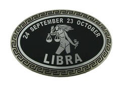 Libra Zodiac Sign Bottle Opener Belt Buckle Scale Birthday hebilla del cinturón