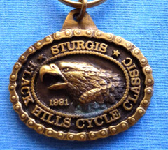 51 ST STURGIS BIKE WEEK KEY RING ALSO SEE MY STURGIS BELT BUCKLE LISTINGS