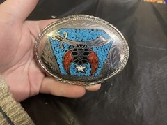 Vintage Hand Crafted Arizona Belt Buckle