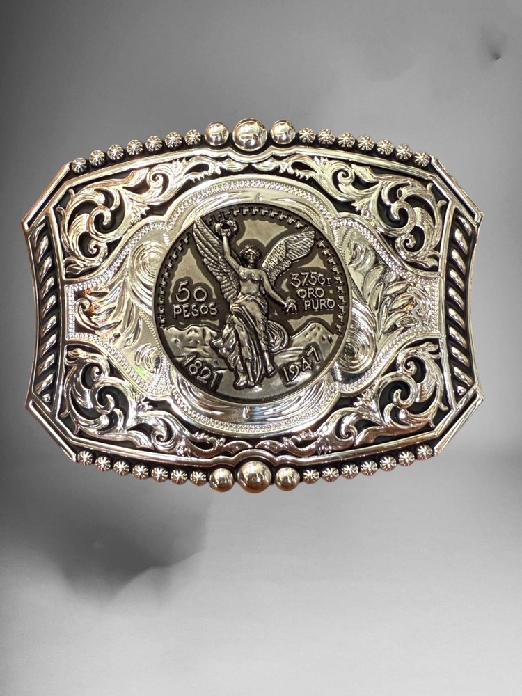 Centenary Western Cowboy Belt Buckle Hebilla Vaquera Rodeo Con Centenario