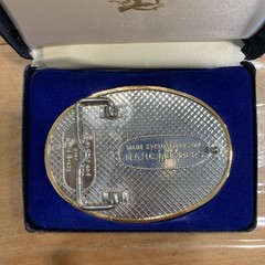 North American Hunting Club Belt Buckle Wings Of Gold – 24K Gold OPEN BOX