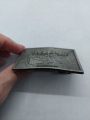 National Mine Service Co Marietta Drum Miner Belt Buckle Coal Digging Machine