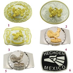 Rooster Cockfighting Belt Buckles Collectible Vintage Men Women Western Rodeo