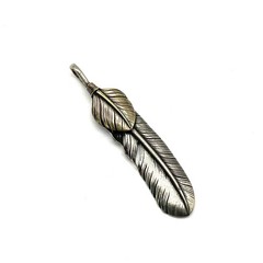 2pcs/Set Brass Charm Feathers Decoration Accessories Jewelry lot