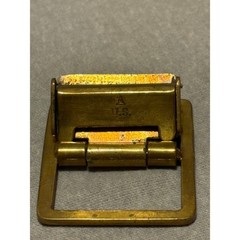 VTG US Military 1970 Vietnam Era Marine Brass Belt Buckle