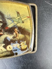 Vintage 1976 King Kong Belt Buckle Pyramid Co Movie Promo Monster Rare Americana