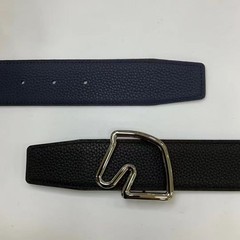 Fashionable golden horsehead buckle men&rsquo;s and women&rsquo;s belt buckle
