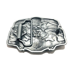 RIDE FREE HOWDY BELT BUCKLE APPROXIMATELY 3 1/4&Prime; X 2 3/8&Prime; MOTORCYCLE SKULL NEW