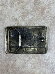 The Great American Buckle CO Bass Anglers Sportsman Society B.A.S.S. Vintage