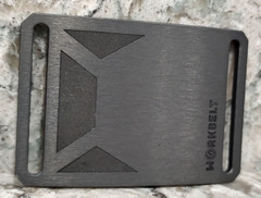 GRIP6 BELT BUCKLE – WORKBELT TACTICAL – GUNMETAL GRAY – 1.75 INCH WIDE – WORK