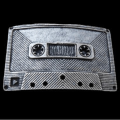 Cassette Tape cartridge Rock belt buckle – retro 80&rsquo;s