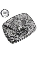 AMERICAN EAGLE Belt Buckle Metal Zinc Alloy Vintage Men Fashion Western Premium