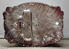 san judas Western Cowboy Belt Buckle Hebilla Vaquera