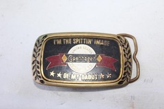 Aminco Heritage Belt Buckle #RB6 Copenhagen « I&rsquo;m the Spittin&rsquo; Image of My Daddy »