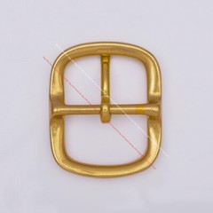 HEAVY DUTY SOLID BRASS LEATHERCRAFTS HARDWARE CENTER BAR BELT BUCKLE REPLACEMENT