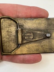COLORADO PENITENTIARY BELT BUCKLE RARE FOR REPAIR FELON CONVICT JAIL