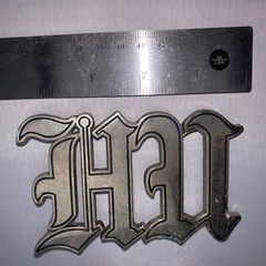 HUx Soldier Band Music Belt Buckle EUC