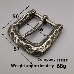Men&rsquo;s copper belt buckle brass white copper belt buckle needlebuckle accessories