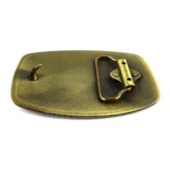 America&rsquo;s Freedom Belt Buckle 2nd Amendment Gun Rights Antique Bronze Eagle