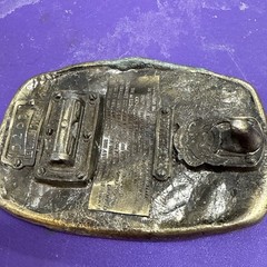Vtg 1982 USMC United States Marine Corps First to Fight #1070 Belt Buckle
