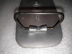 Vintage Pewter Removable Mens Belt Buckle (RAMSEY WINCH) 3.5&Prime;X 2.25&Prime; MADE IN USA