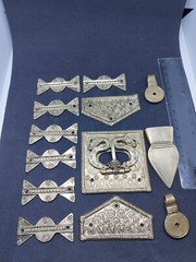 Handmade Roman belt elements