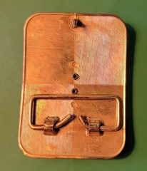 Vintage Belt Buckle Western Style Gold Ornate with Large Brown Oval Stone