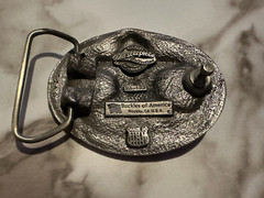 1979 Buckles Of America Belt Buckle The « DUKE » JOHN WAYNE LIVES Buckle