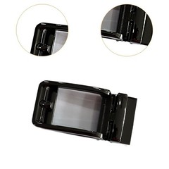 Men Ratchet Belt Buckle Slide Belt Accessory Stylish Simple Alloy Adjustable