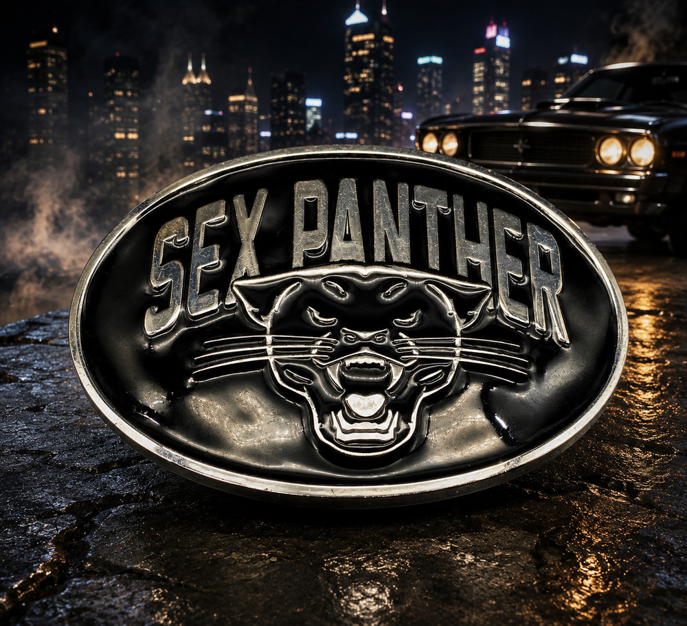 Sex Panther Belt Buckle (Anchorman) Very Good condition!
