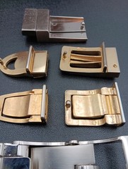Mixed Lot of 6 Vintage Designer Men&rsquo;s Belt Buckles Silver/Gold Tone